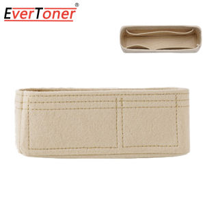 EverToner Felt Insert Bag for Loro Piana Extra Pocket L19 Liner Bag To Prevent Deformation of the Bag Support Organizer Classification Cosmetic Storage Bag