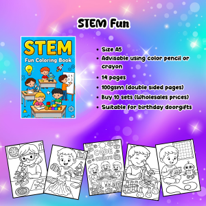 Kids Coloring Book A5