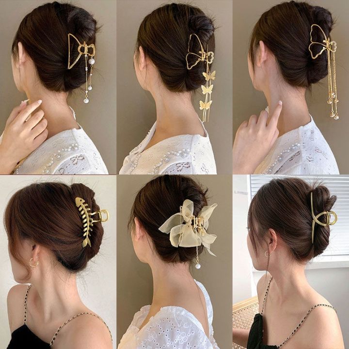 Jepitan Rambut Wanita [H477] Jepitan Wanita Motif Rumbai Kupu-Kupu jepitan rambut korean aksesoris wanita Aksesoris Rambut Resin Korea Hair Pin Styling Korea Retro - Lazada | Lazada Indonesia