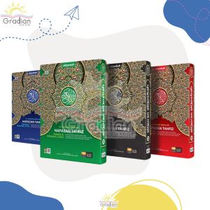 Al Quran Hafalan Hafazan Perkata Latin | 8 Blok Ukuran A4 | Quran Besar