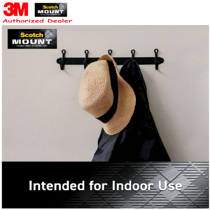 3M%20Scotch%20Double%20Sided%20Indoor%20Mounting%20Tape%20(110-L19)%2019mm%20x%2010m%20,%20White,%201m%20holds%20up%20to%204.5kg,%20Ideal%20for%20Paint%20-%20Image%205