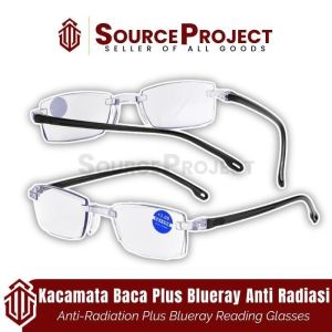 Kacamata Baca Plus Blueray Anti Radiasi Glasses Auto Focus Untuk Pria Wanita | Source Project
