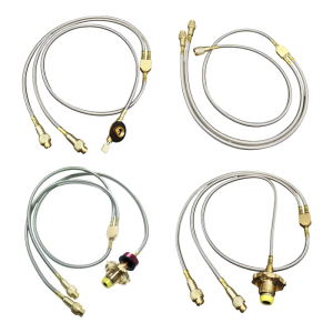 Thiết bị di động ổ cắm đôi khí van nhôm coppers khí van Adapter cho versatiles sử dụng trong cắm trại và dã ngoại