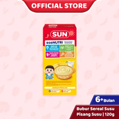 SUN Bubur Bayi 6+ Pisang Susu Box 120 Gr