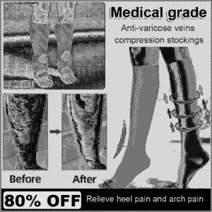 Socks Preventing Leg Fatigue Thigh-high Socks Compressor Plantar Fasciitis Enhancement Good Stretch