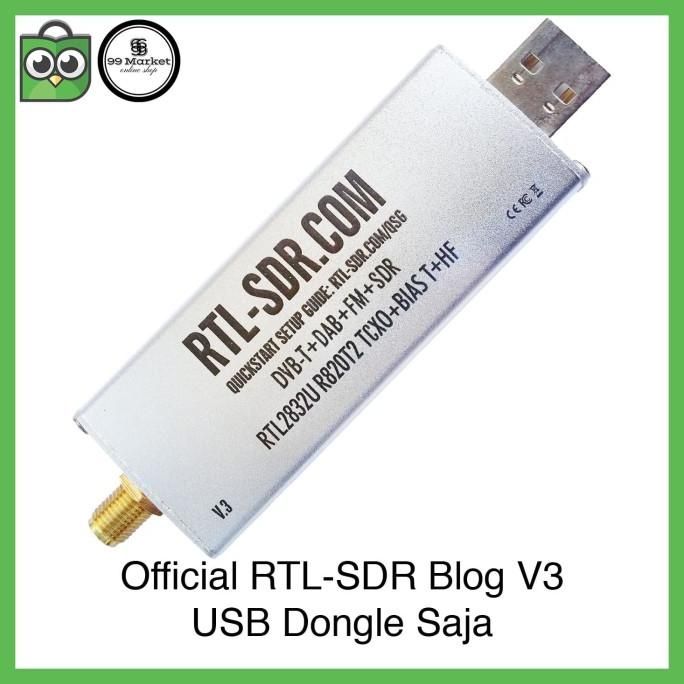 RTL-SDR Blog V3 Dongle Only RTLSDR R820T2 RTL2832U 1PPM TCXO RTL SDR ...