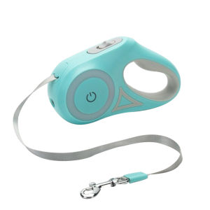 [Rẻ vô địch] Dây Dắt Chó Mèo - Dây Dắt Thú Cưng Tự Động Rút Lại Được Có Đèn Led