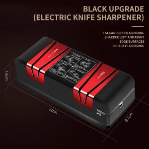 Fully Automatic Electric Knife Sharpener Multi-function Cut Sharpener For Slotted screwdrivers Scissors Household Kitchen Cutter Grinder Electric Fast Sharpener