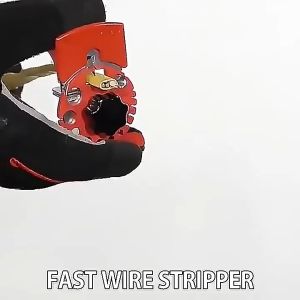 Universal Handheld Quick Stripper Wire Cable Cutter Electric Wire Demolisher Portable Stripper