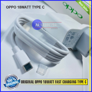 Charger Casan Oppo A5 A9 (2020) A52 A53 A54 A92 A33 Original 18Watt Type C AR