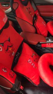 New ชุดหุ้มเบาะหน้ารถยนต์ Set15ชิ้น#เดวิวเขาดำ#ใส่ได้ทั้งรถกระบะ อละ เก๋ง#พร้อมส่ง ถูกที่สุด