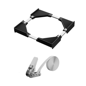 Multifunctional Laundry Room Organizer Adjustable Stacking Washer Dryer Extendable Drying Rack Washing Machine Stand