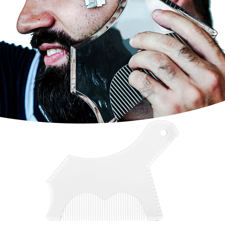 Beard Shaping Tool The Angles and Curves Are Mathematically Precise ...