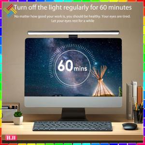 Dimming Computer Monitor Light Bar Touch Control USB Display Hanging Light Space Saving Eye Protection No Screen Glare Home Office for Study Laptop