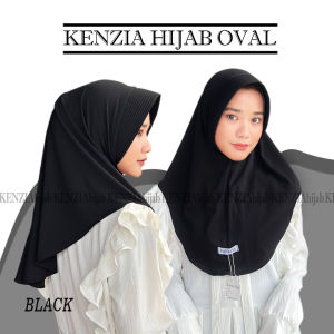 HIJAB BERGO INSTAN OVAL M /BERGO KENZIA OVAL M /HIJAB INSTAN JERSEY [ITY] PREMIUM UKURAN M