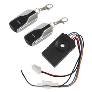 Universal Ebike Alarm System 36-72V Electric Bicycle Alarm Controller With Two Switch