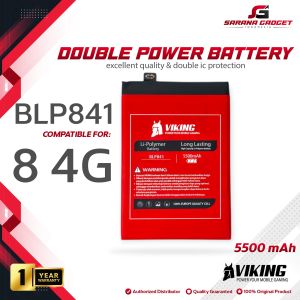 Baterai VIKING Double Power BLP841 Realme 8 4G Batre Batrai Battery Original Ori Dual HP Handphone BLP 841
