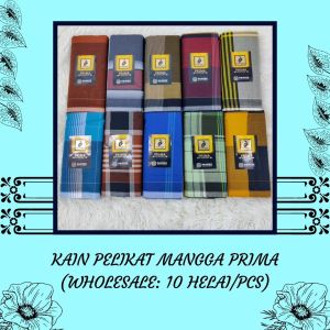 Kain Pelikat Mangga Prima (Wholesale: 10 Helai/Pcs)