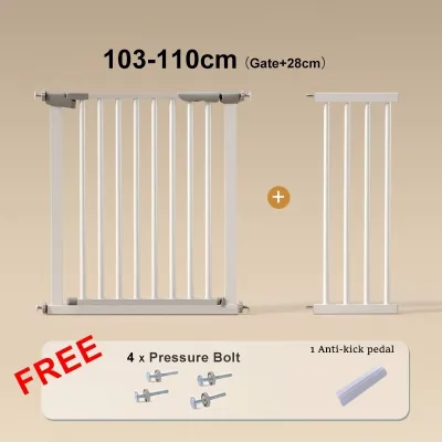 Greenpets Safety Gate Fence Dog Gate For Baby Safety Barriers for Baby Dog Fence Indoor Automatically close the door