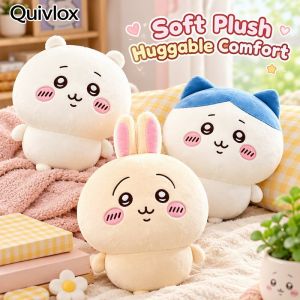 Cute Chiikawa Plush Toy Anime Stuffed Doll Soft Pp Cotton Filled Cartoon Companion Kids Gift
