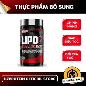 [HCM] NUTREX LIPO6 BLACK ULTRA CONCENTRATED - HỖ TRỢ GIẢM MỠ (60 VIÊN)