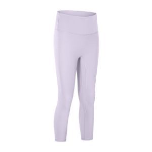 [SG Ready Stock] LuLu Yoga Pants Sports Leggings 3/4 Cropped Pants Capri Gym Fitness Running Workout
