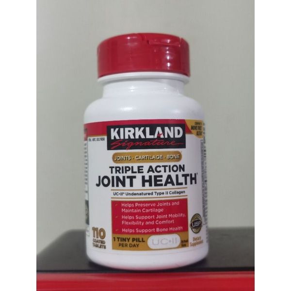 Kirkland Triple Action joint health 110 tablet joints cartilage bone