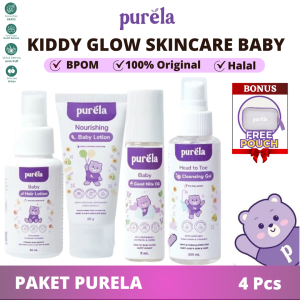 PURELA KIDDY GLOWS Skincare Baby and Kids Perawatan Bayi dan Anak by dr Shindy Putri