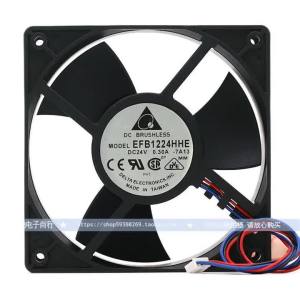 Delta Delta EFB1224HHE 24V 0 30A 12038 12CM Max Airflow Rate Converter Cooling Fan