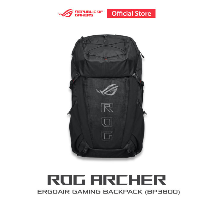 ASUS BP3800 ROG Archer Ergo Air Gaming Backpack, ergonomic, ergoair ...