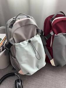 Ba lô nam đơn giản dung tích lớn ba lô máy tính ba lô nữ phong cách Nhật Bản ba lô cho học sinh trung học cơ sở học sinh trung học sinh viên đại học