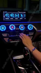 Đèn led rgb tròn nháy theo nhạc 16 triệu màu cảm biến âm thanh đèn trang trí PC gắn xe oto để bàn làm việc....