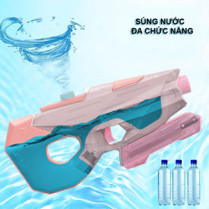 Súng Nước Siêu To Áp Lực Nhiều Chế Độ Bắn To Đại Bắn Xa 7 Mét Đồ Chơi Mùa Hè