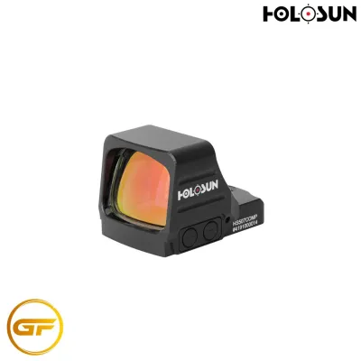 Holosun HS507COMP Reflex Sight 1.1 x 0.87 CRS Red Multi Reticle Black Anodized