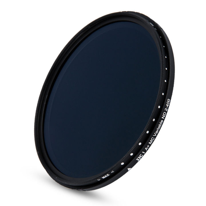 JJC 77mm ND Filter ND2-400 NDV Filter Variable Neutral Density Filter For Canon EF 24-70mm f4L/EF 16-35mm f4L/EF 24-105mm Lens,Nikon AF-S 24-70mm f2.8G/AF-S 16-35mm f4G Lens,Sigma 17-50mm f2.8 Lens,Tokina 11-16mm f2.8 Lens&More Lenes With 77mm Thread