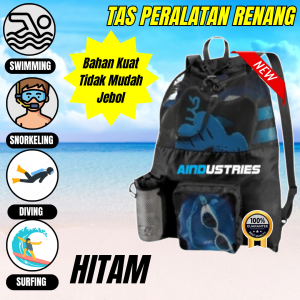 Tas Jaring Ransel Renang Swimming Suit Snorkeling Tempat Peralatam Olahraga Air Dewasa dan Anak