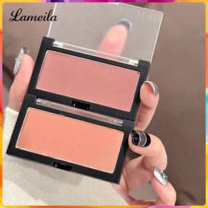 LAMEILA BLACK NANA Soft Mist Rouge Blush Powder Matte High Light Brightening Face Makeup Peach Color Low Saturation Rose Color Blush Girl Makeup