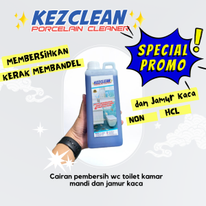 Kezclean Porcelain Cleaner Pembersih Kerak Keramik Kamar Mandi WC dan Jamur Kaca