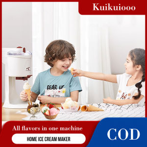 ICE Cream Machine Fully Automatic Diy Kitchen Ice Cream Maker Household Use Fruit Dessert Machine