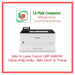 Máy in Canon Laser 246DW (In 2 mặt và in qua mạng Wifi) - Bảo hành 12 Tháng - Hàng nhập khẩu - Mới 100% - Đã có VAT