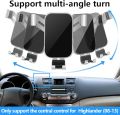 Car Phone Holder for Toyota Highlander 2014 2015 2016 2017 2018 2019 & Highlander Hybrid 2014-19 Auto Interior Accessories Cell Phones Mount Cellphone Mobile Cradle Charging Navigation Bracket. 