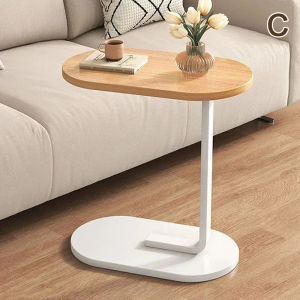 Portability Household Compact Tea Table C Shaped Side Table Modern Light Luxury Style Small Coffee Table Living Room