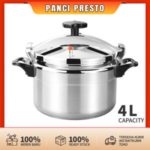 YDF  Panci Presto  4 Liter Alumunium / Anti-Ledakan / Anti Karat