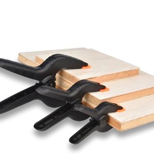 Kẹp cố định gỗ Kẹp gỗ nhanh chữ A cao cấp 2-6 inch Kẹp lò xo nhựa-NIEVE