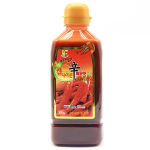 [Original] 캡사이신소스 Chungwoo Capsaicin Super Hot & Spicy Sauce (ซอสพริกเกาหลีสำหรับปรุงอาหาร) 550g
