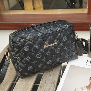 iFASHION 2120 READY STOCK Women 3-layer Bucket Sling Strap Crossbody Shoulder Handbag Wanita Beg Tangan Bahu Perempuan Murah