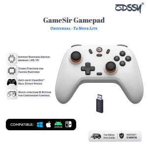 ZDSSY Gamesir T4 Nova Lite Wireless Gamepad Game Switch Bluetooth Gamepad with Hall Effect for Nintendo Switch Android IOS PC & Steam Games Hall Effect Stick