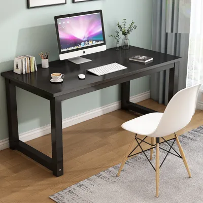 Heavy Duty 140cm/160cm/180cm Nordic Office Study Table Meja Bilik Kerja Work from Home Table 140cm/160cm/180cm Desk Big