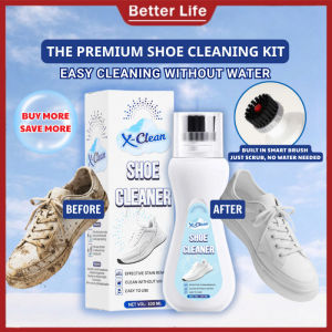 Shoe Cleaner Sneaker Foam Whitening Deodorizing Cleaner Quick-drying Foam Cleaner with Brush Head