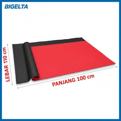 karpet talang air anti bocor ukuran 110 x 100 cm siap pakai